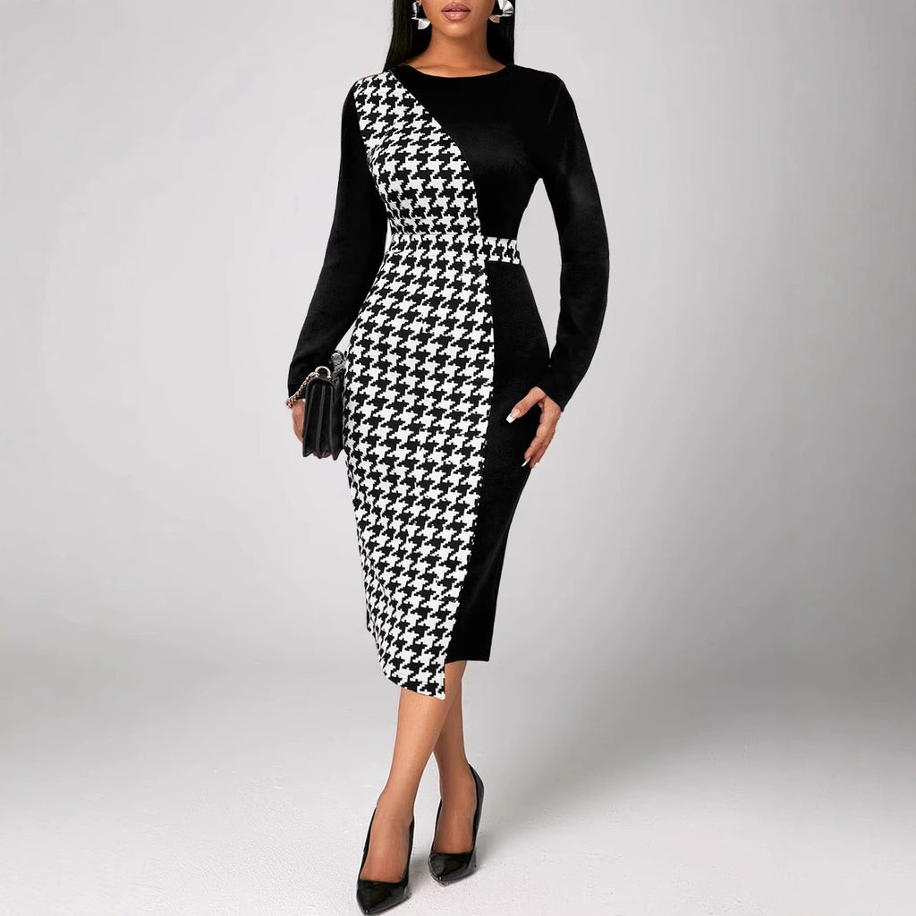 Long Sleeve Dress (t/m 5XL!!)
