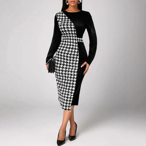 Long Sleeve Dress (t/m 5XL!!)