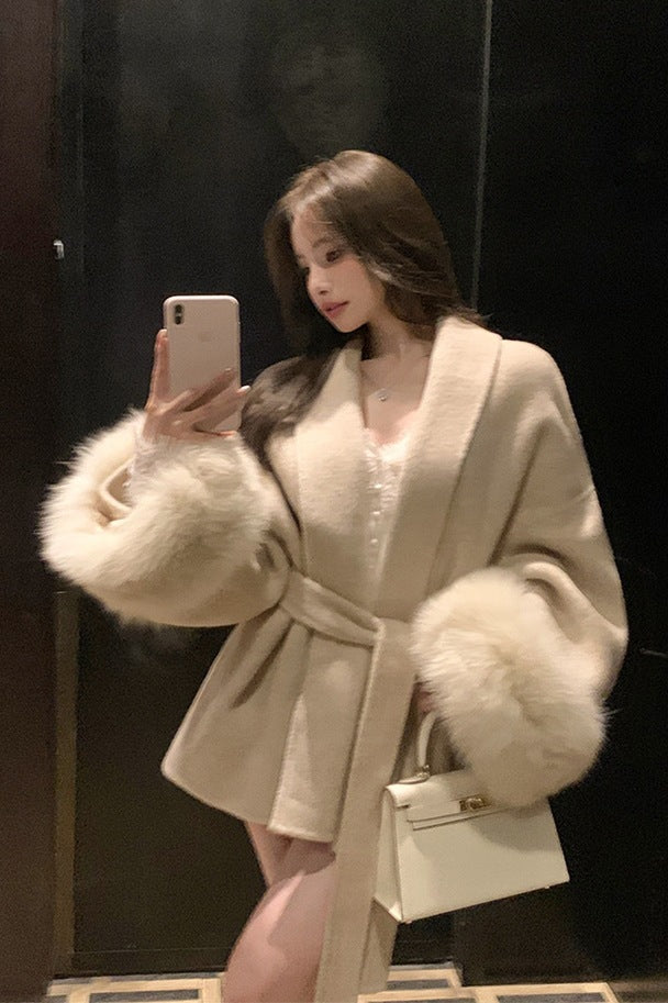 Elegant Woolen Overcoat