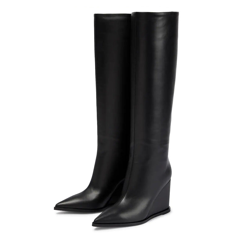 Sleehak High Boots (tm maat 46!!) grote maten zijn custom made NON REFUNDABLE!!