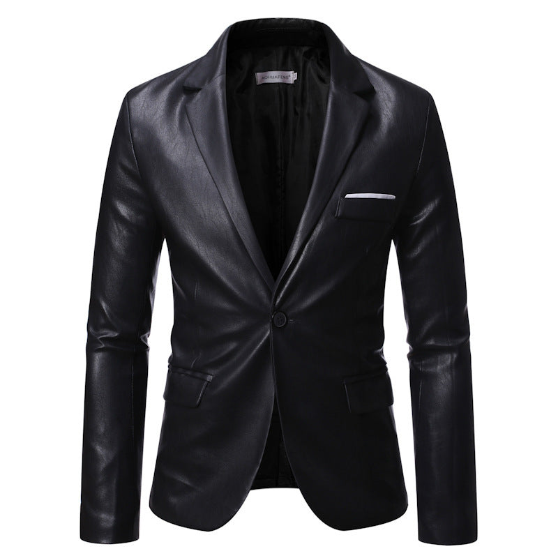 Pu Leather Jacket (tm 6XL)!!