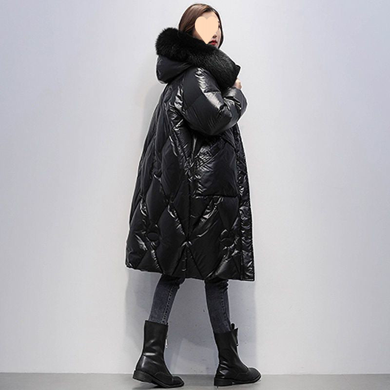 Padded Jacket  Large Fur Collar