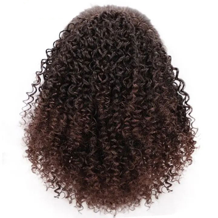 Drawstring Stretch Small Curly Wig