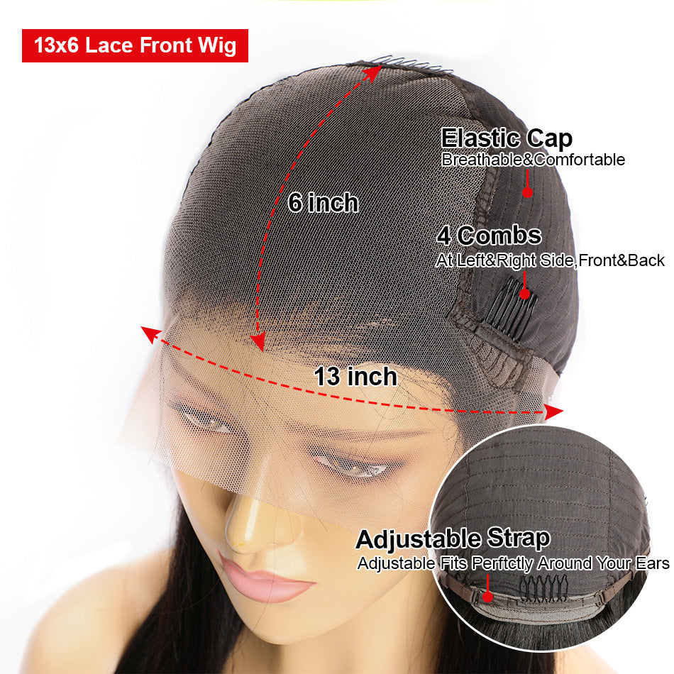 Real Human Hair Lace Wig