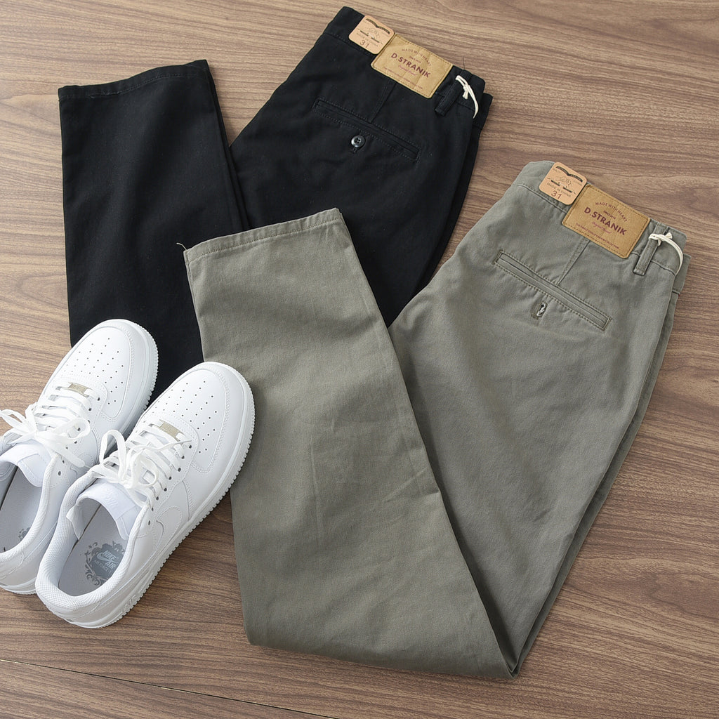 Twill Cotton Pants