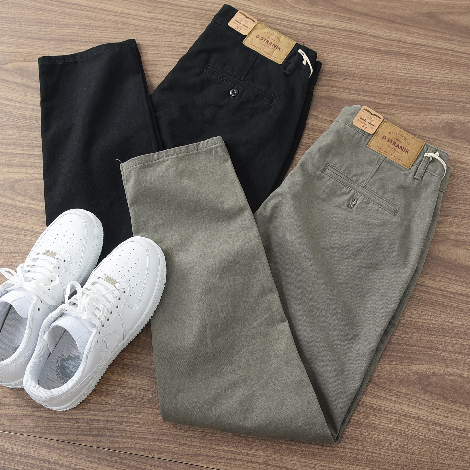 Twill Cotton Pants