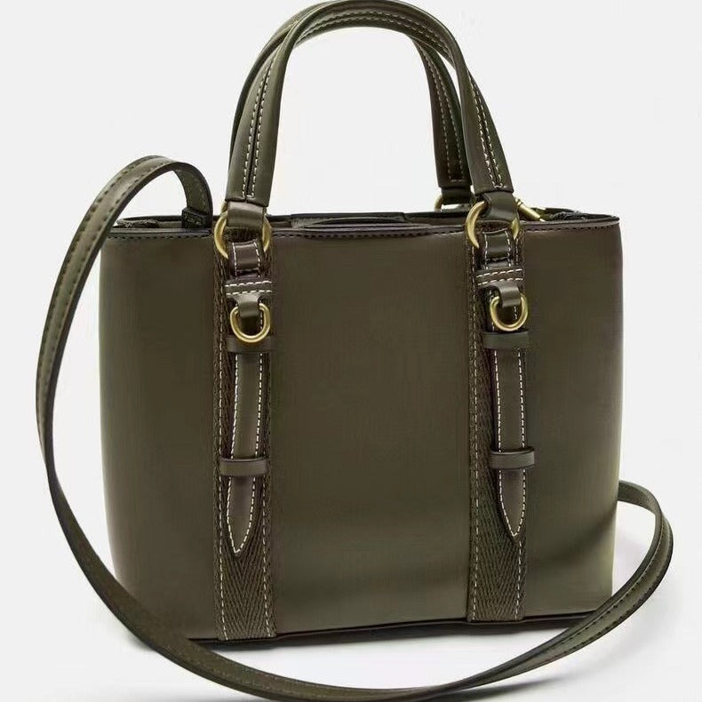 Olive Green Mini City  Bag