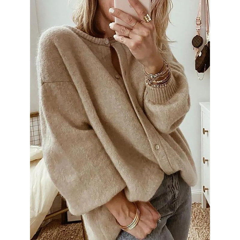 Long Sleeve Knit Cardigan