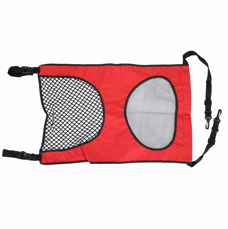 Car rear seat pet guardrail