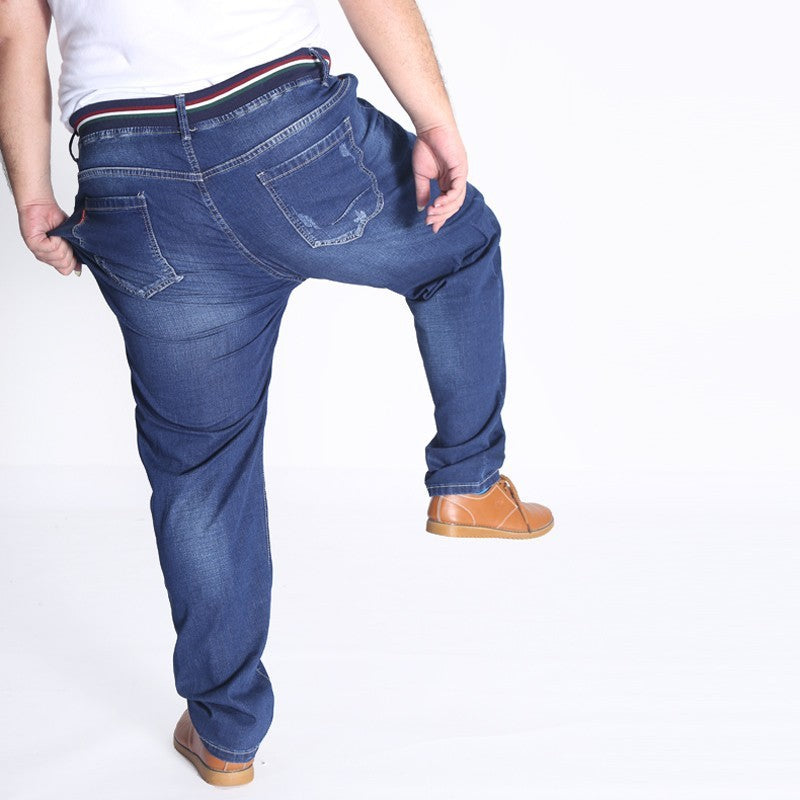 Trendy elastic waist jeans (tm 8XL!!)