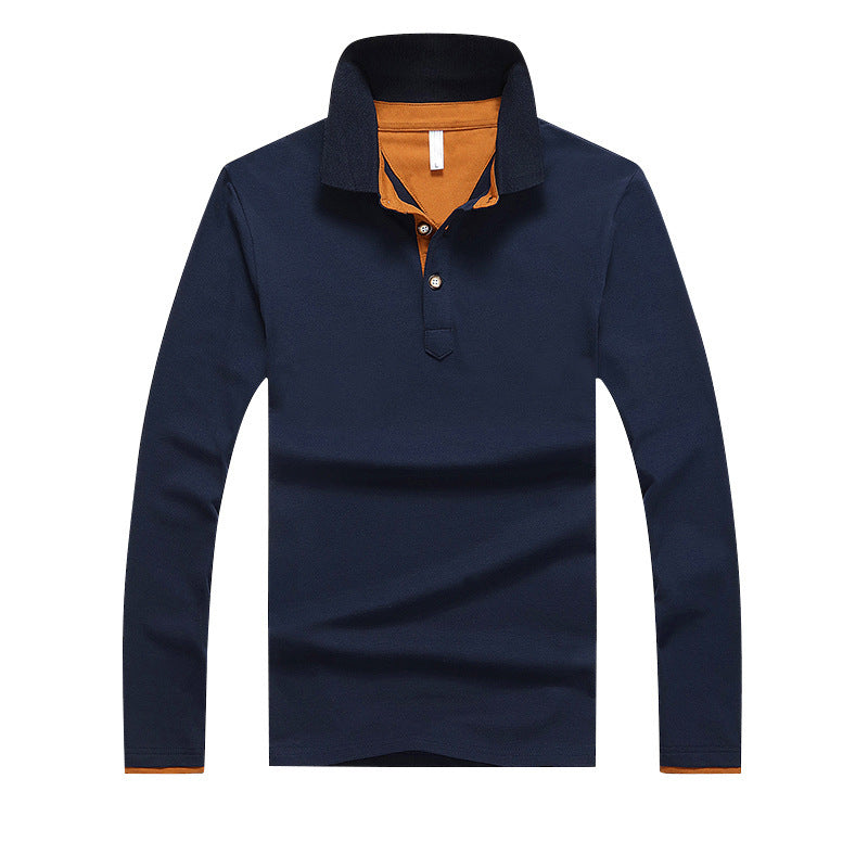 Long sleeve Polo Shirt (tm 4XL)