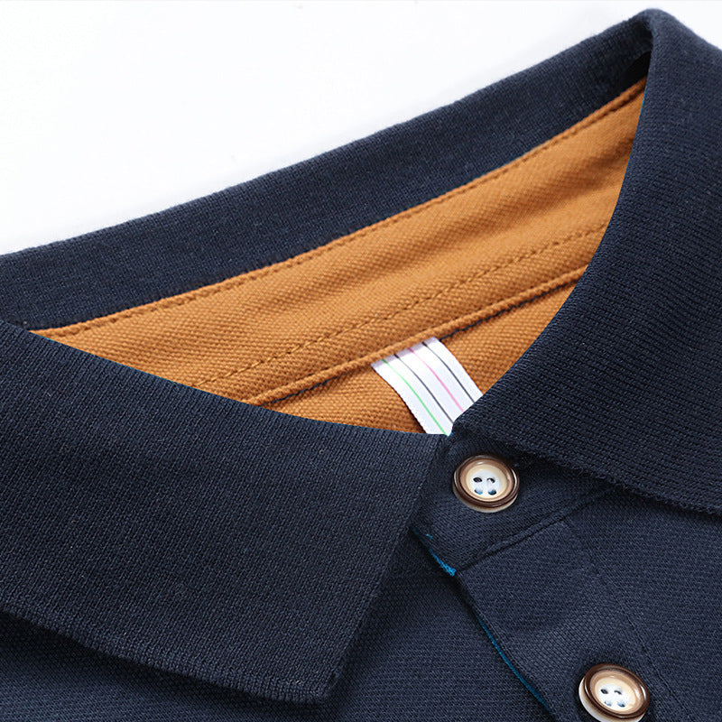 Long sleeve Polo Shirt (tm 4XL)