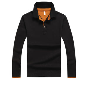 Long sleeve Polo Shirt (tm 4XL)