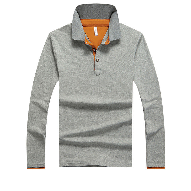 Long sleeve Polo Shirt (tm 4XL)