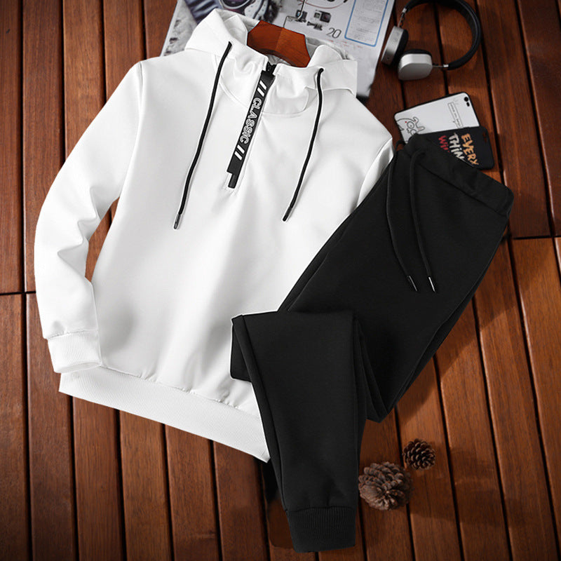 Two-Piece Hooded Sports suit (tm 4XL)