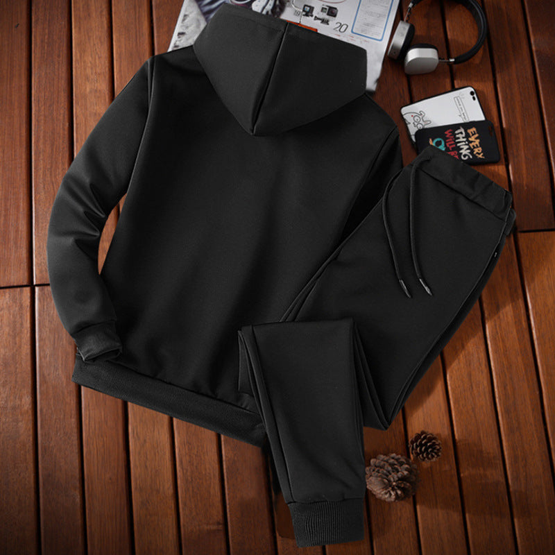Two-Piece Hooded Sports suit (tm 4XL)