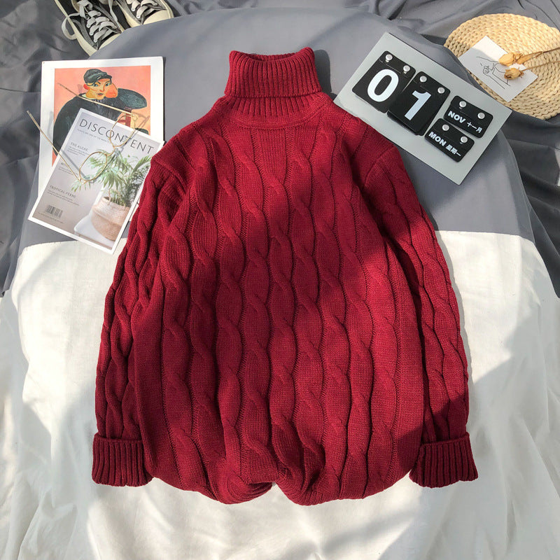 Turtleneck Plus Size Sweater (tm 7XL)
