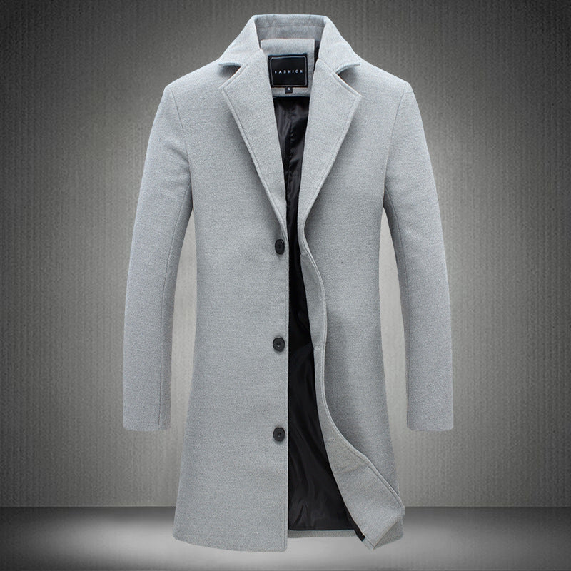 Casual Business Woolen Coat