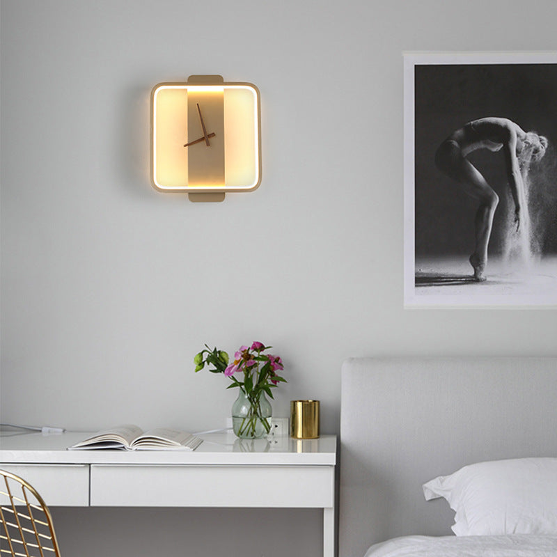 Bedroom Bedside Lamp (Clock Model)