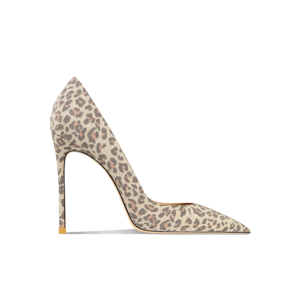 Leather High Heel Shoes