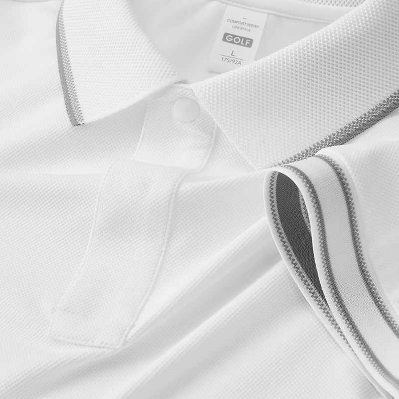 Short sleeved polo shirt
