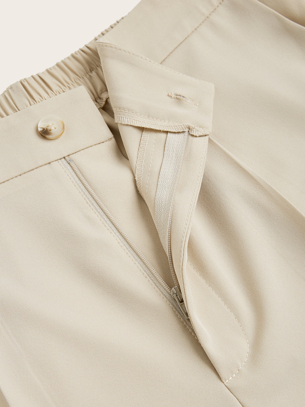 High Waist Straight Leg Trousers