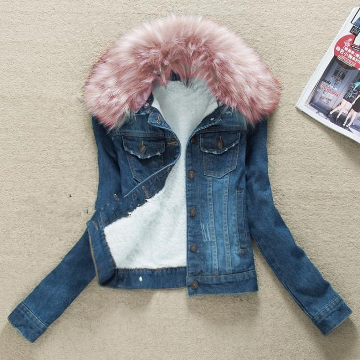 Velvet Padded Jacket (  t/m 4 XL ) !!
