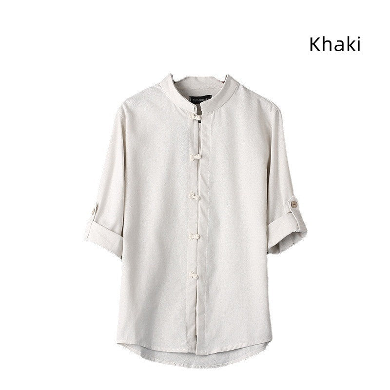 Men's Linen Vintage Shirt (tm 5XL)!!