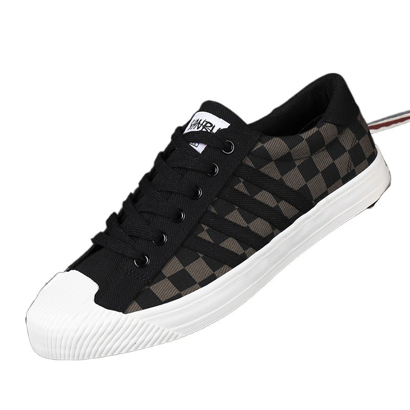 Low top shoes lace up board shoes