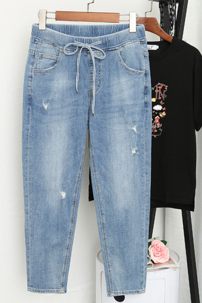 Plus size loose jeans (tm 5XL)