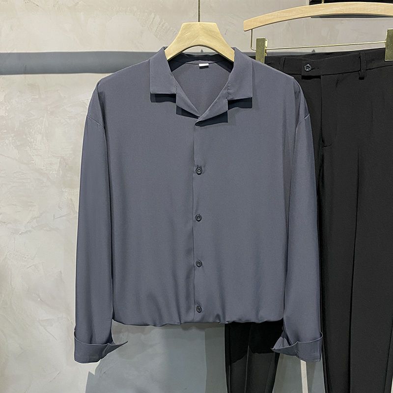 Loose Long-sleeved Shirt (tm 4XL)!!