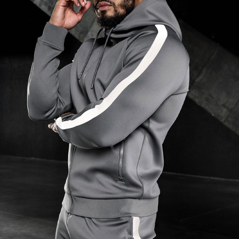Hooded Cardigan Track suit