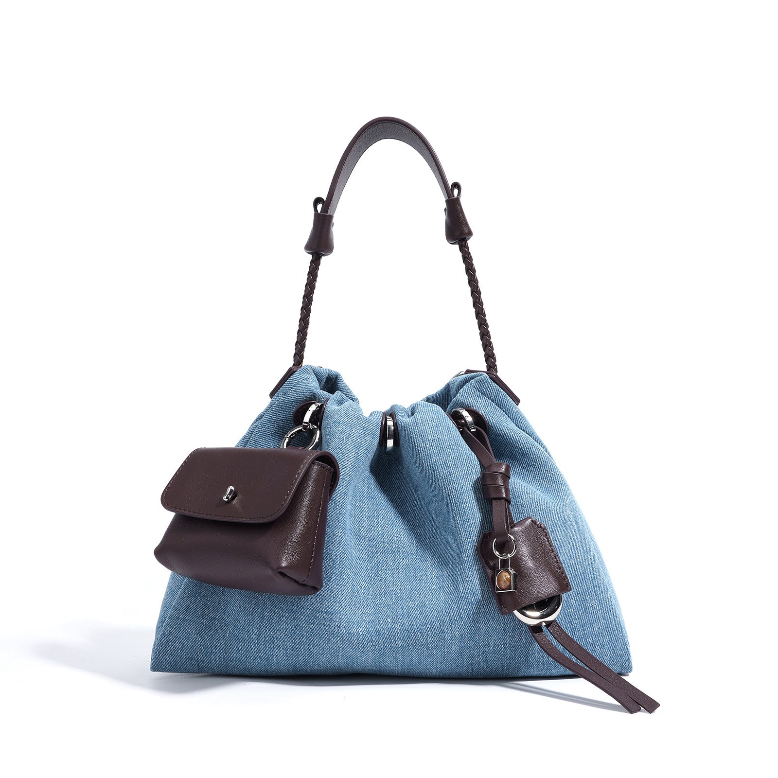 Denim Series Handbag Leather