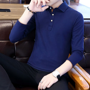 Long sleeve Polo Shirt (tm 4XL)