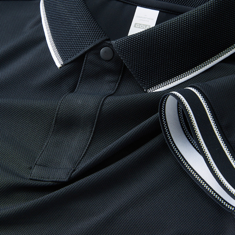 Short sleeved polo shirt