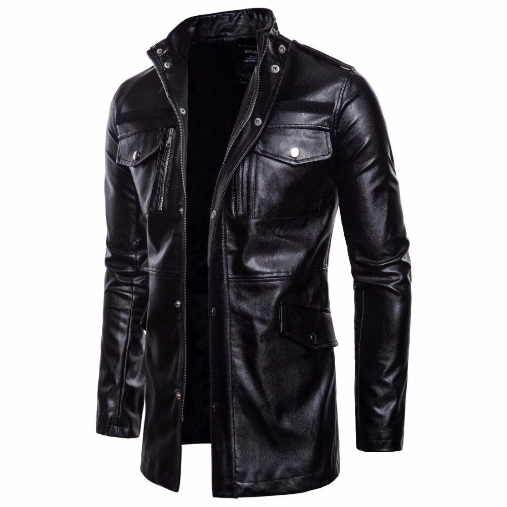 leather jacket (tm 5XL)!!