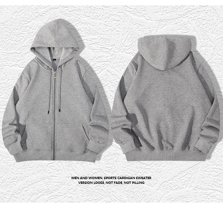 Zipper Hooded Sweater (tm 6 XL!!)