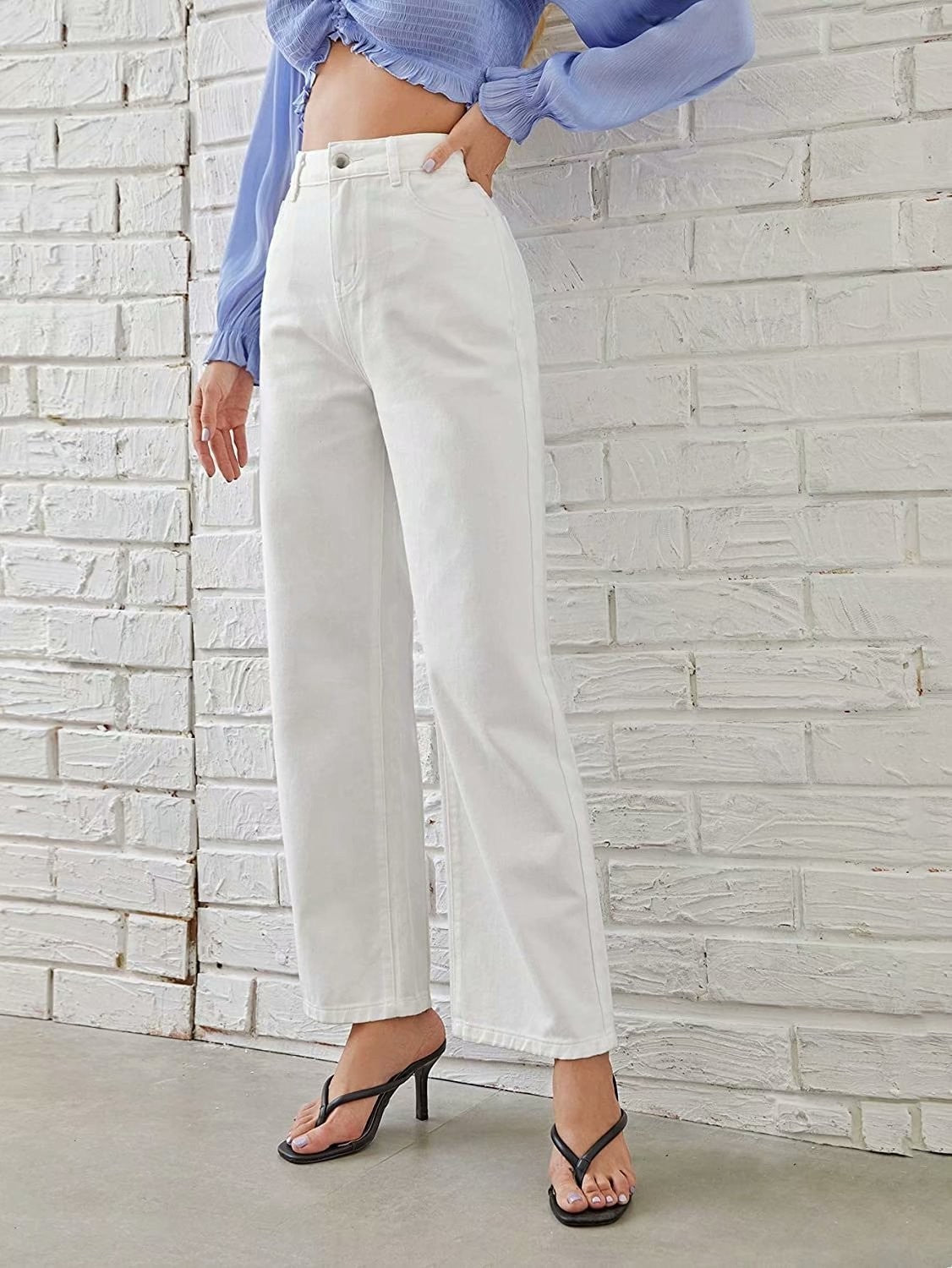High Waist Jeans Light