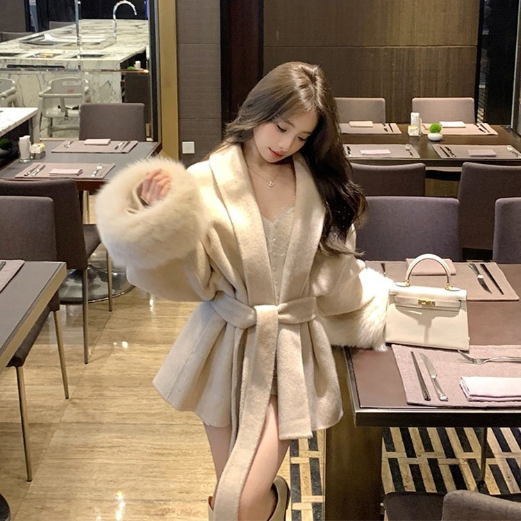 Elegant Woolen Overcoat