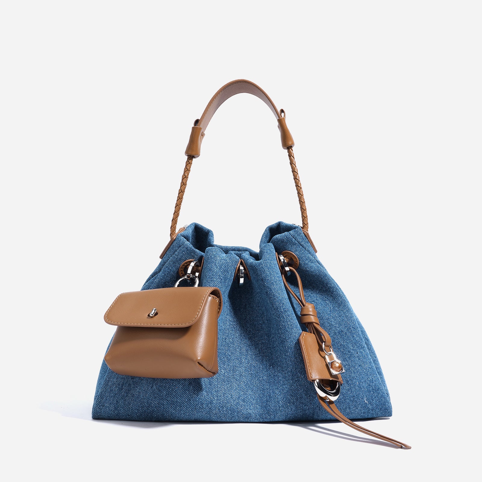 Denim Series Handbag Leather