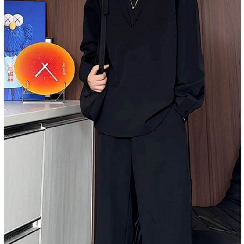 Long Sleeve  Trousers Suit (tm 5XL!!)