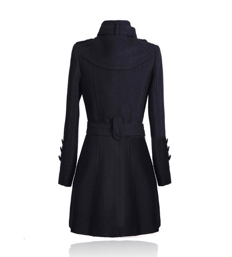 Mid-length Woolen Jacket