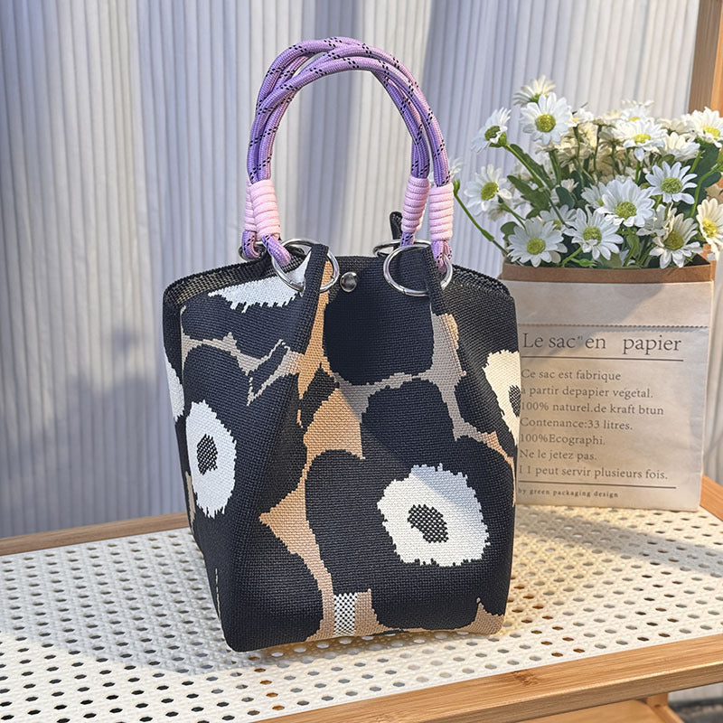 Knitted Buckle Bag