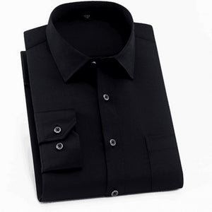 Stretch Long-sleeved Shirt (tm maat 48)!!