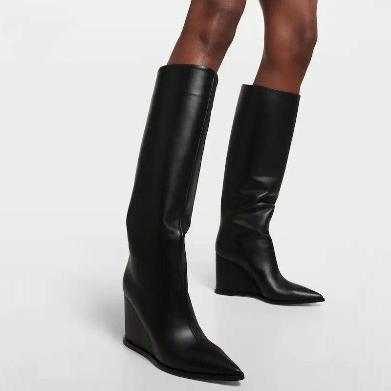 Sleehak High Boots (tm maat 46!!) grote maten zijn custom made NON REFUNDABLE!!