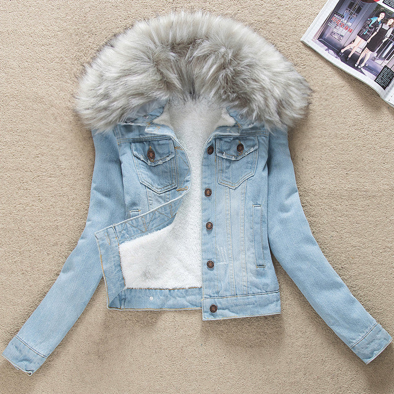 Velvet Padded Jacket (  t/m 4 XL ) !!