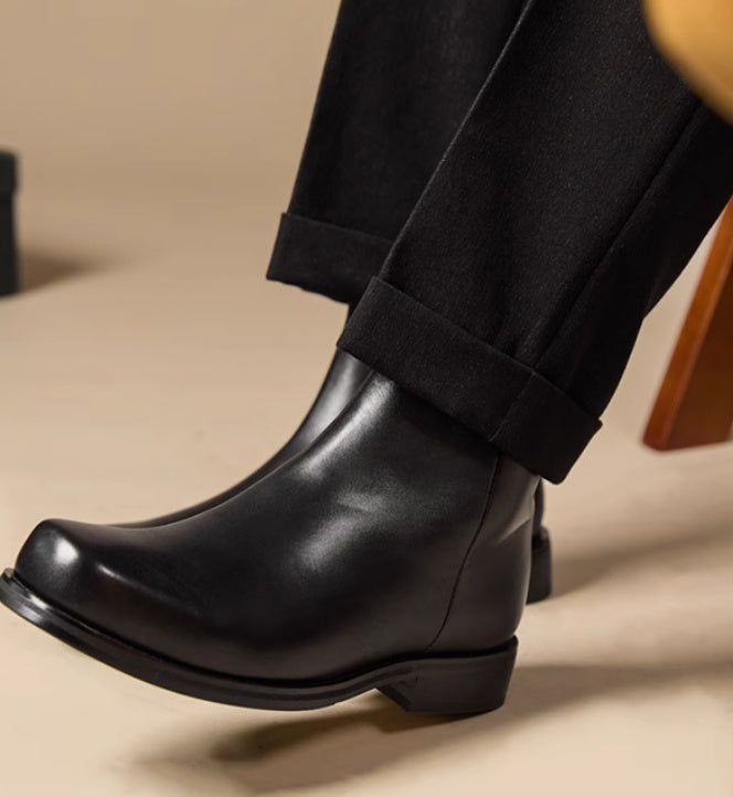 Leather Shoes High-top (echt Leder)