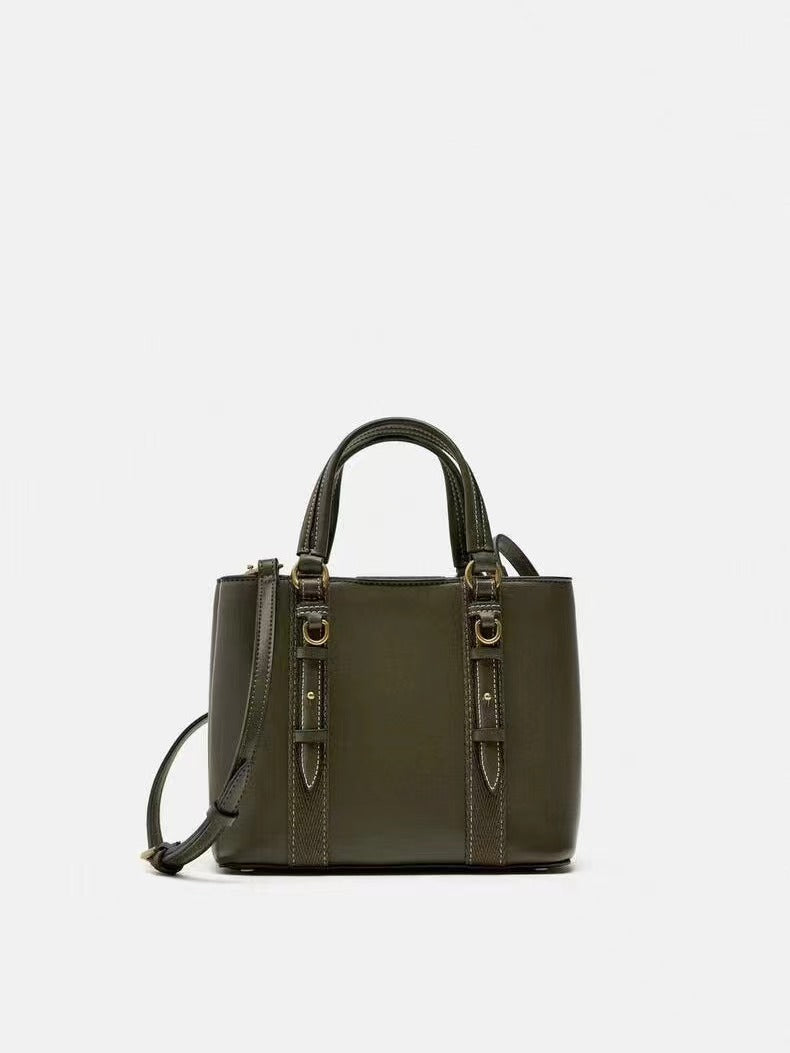 Olive Green Mini City  Bag