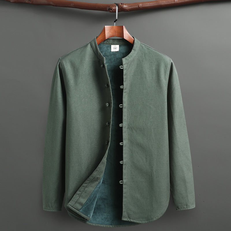 Long Sleeve Cotton Linen Two piece set (tm 5XL)!!