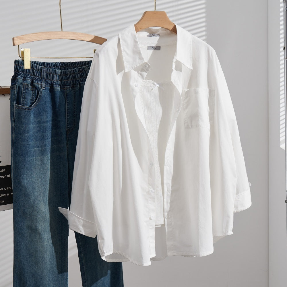 Long Sleeve Blouse (4XL,5XL,6XL,7XL)!